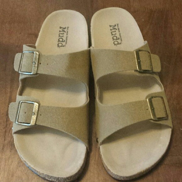 Mudd Shoes - Mudd Double Buckle Slide Sandle